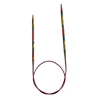 Knitpro 80 cm x 2.75 mm Symfonie fiksuoti apvalūs virbalai, įvairiaspalviai