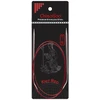 KnitPro Apvalūs mezgimo virbalai knit red nerūdijantis plienas 3.5 mm x 100 cm