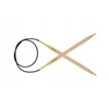 Knitpro Basix Beech medvilninės virbalai su valu, 6,0 mm, 60 cm