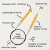 KnitPro Knit Pro 100 cm x 10 mm fiksuoti apvalūs virbalai, įvairiaspalviai