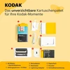 Kodak Dock Plus & Bluetooth nešiojamas momentinis nuotraukų spausdintuvas, spalvotos aukščiausios kokybės nuotraukos, 10 cm x 15 cm nuotraukos, suderinamas su Ios ir Android
