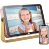 Objektyvas Kodak Skaitmeninis nuotraukų rėmelis, 10 colių Wifi skaitmeninis nuotraukų rėmelis su baterija, 1280 x 800 Ips Hd jutiklinis ekranas, 16 Gb atmintis, išmanusis elektroninis nuotraukų rėmelis, dalinkitės nuotraukomis ir vaizdo įrašais su šeima ir draugais