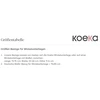 Koeka užvalkalas vystymo lentai - priglundantis užvalkalas vystymo lentai - Amsterdamas - vaflių audinys iš medvilnės - skalbiamas - šviesiai mėlynas 75 x 85 cm
