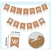 Koliphy girlianda "welcome Baby", dekoracija "welcome Baby", reklaminis skydelis "welcome Baby" kūdikio sutiktuvių vakarėliui, namų priėmimui, kūdikio sutiktuvių vakarėliui, vaiko gimtadienio dekoracija berniukui (mėlyna)