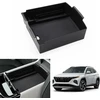 Kolome centrinės konsolės dėžutė, suderinama su Tucson Nx4 2025 2026 (elektroninė automatinė) centrinės konsolės organizerio dėklas porankio daiktadėžės priedai