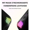 Kompiuterio kolonėlės Bluetooth muzikos grotuvas su ritmo sinchronizavimo šviesa, ipx7 atsparus vandeniui, garsus stereo garsas namams/vakarėliams/lauke/paplūdimyje, dovana gimtadienio proga
