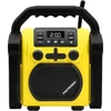 Kompiuterio kolonėlės Metronic 477217 statybvietės radijas bluetooth nešiojamas fm atsparus smūgiams/muzikos galia iš viso 30w radijas usb prievadas