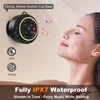 Kompiuterio kolonėlės Mr.luyu bluetooth dušo kolonėlė, ipx7 nešiojama bluetooth kolonėlė, vandeniui atspari dušo kolonėlė su siurbtuku, mikrofonu, belaidė kolonėlė voniai, paplūdimiui, baseinui