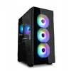 Kompiuterio korpusas Zalman i3 Neo Tg Midi Tower Atx, juodas korpusas su langu