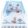 Patalynės komplektas Komplekt patalynės Babylux 4 el. 120x90/60x40 cm, su apsauga