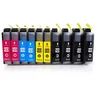 Komplektas 10x rašalo kasetė Brother Lc123 Mfc-j870dw Mfc-j875dw Dcp-j132w