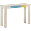 Konsolinis staliukas, baltas, 115x35x77cm, mango mediena