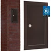 Korbi Kotarbau kamino revizinės durelės vario spalvos 150x290 mm, valymo anga, atidaromos moneta