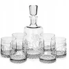 Krosno Viskio rinkinys 6+1 "polskie góry" Fjord grafinas + stiklinės