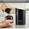 Kavamalė Krups F20342 kavos malūnėlis ir prieskonių malūnėlis viename, galingas variklis, reguliuojamas malimas, 75 g talpa, nerūdijančio plieno smūginis peiliukas, apsauginis dangtelis, neslystančios kojelės, juodas