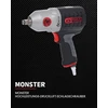 Ks Tools 515.1210 Monster smūginis veržliaraktis, 1/2", 1650nm