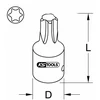 Ks Tools 911.0924 1/2 colio smūginis antgalis tx, trumpas, t50 4042146564820 spalva