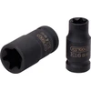 Ks tools 911.0976 1/2 colio torx e-force galvutė, trumpa, e11