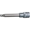 Ks tools 911.166 šešiakampis antgalis, su rutuliniu galu, ilgas, 1/2 colio, 10 mm