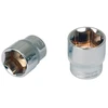 Ks tools 918.1233 1/2 colio chrome plus šešiakampis galvutė, 33 mm