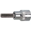 Ks tools 918.1617 1/2" chromeplus šešiakampis galvutės antgalis, trumpas, 17 mm
