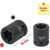 Ks Tools Torx Plus antgalis, skirtas Mercedes 32, 0 Epl Short 50 mm (3/4 colio pavara, 1 460.0012, 3 vnt.)