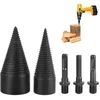 Kūginis grąžtas 4-32mm, spiralinis, Hss, metalui, medienai