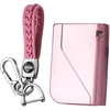 Kunio automobilio raktų dėklas tinka Lynk&co 01 02 03 05 06 09 tinka Lynk&co Tpu raktų dėklas raktų dėklas raktų dangtelis a pink