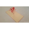 Kupidonas šaudo širdimis, 3d Valentino dienos atvirukas