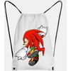 Kuprinė į mokyklą kūno kultūrai, sportinis maišelis Sonic Knuckles su spauda