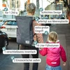 Kuprinė su nešykle nugaroje - lengviausia minkšta kraxe - vaiko nešyklė iki 25 kg - vaikiška nešyklė žygiams nuo 2 metų - nešyklės kuprinė (margai pilka)