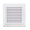 Kvadratinės ventiliacinės grotelės balta 140x140mm 14x14cm balta Abs Vents
