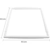 Kvadratiniai siuvinėjimo lankeliai stačiakampis plastikinis spaustuko rėmas siuvinėjimui kryželiu siuvimo adatos įrankis (43,1 x 43,1 cm)