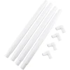 Kvadratiniai siuvinėjimo lankeliai stačiakampis plastikinis spaustuko rėmas siuvinėjimui kryželiu siuvimo adatos įrankis (43,1 x 43,1 cm)