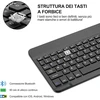 Kvago itališkas klaviatūros dėklas, skirtas ipad 10.2 colių 9/8/7 kartai, klaviatūra, skirta ipad 10.2 colių 2021/2020/2019/ipad air 3/ipad pro 10.5 colių, nuimama belaidė bluetooth klaviatūra