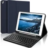 Kvago itališkas klaviatūros dėklas, skirtas ipad 10.2 colių 9/8/7 kartai, klaviatūra, skirta ipad 10.2 colių 2021/2020/2019/ipad air 3/ipad pro 10.5 colių, nuimama belaidė bluetooth klaviatūra