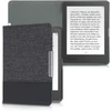 Kwmobile dėklas, suderinamas su Kobo Aura Edition 1 - drobės Ereader apsauginis dėklas - antracito juodas