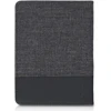 Kwmobile dėklas, suderinamas su Kobo Aura Edition 1 - drobės Ereader apsauginis dėklas - antracito juodas