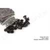 Kydex kniedės - juodas - ilgis 8,2 mm - 25 vnt.
