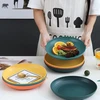 Kyraton 8 vnt. 23 cm lėkštės, daugkartinės, lengvos, netrūkstamos