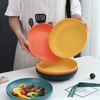 Kyraton Lėkštės 8 vnt., 23 cm, daugkartinės, lengvos, netrapios