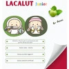 Lacalut Junior dantų pasta 6+ metų amžiaus kasdienei higienai, apsauga nuo karieso su fluoru ir ksilitoliu, obuolių ir mėtų skonio, 55 ml