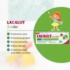 Lacalut Junior dantų pasta 6+ metų amžiaus kasdienei higienai, apsauga nuo karieso su fluoru ir ksilitoliu, obuolių ir mėtų skonio, 55 ml