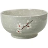 Lachineuse didelis japoniškas ramen dubuo - pilkas ⌀ 16.5 cm - 1000 ml - vyšnių žiedai - ryžių dubenys, pusryčių ir sriubos dubenys - azijos japonija azija - japoniški stalo įrankiai dovana