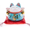 Lachineuse Maneki Neko statulėlė, Blanc Dominant, 9 x 8 x 10 cm