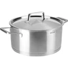 Lacor 45026 troškintuvas su dangčiu Foodie, sidabrinis