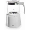Kavos aparatas Lacor 69398 Mann 3-in-1 pieno putų plakiklis su indu, nerūdijančio plieno pagrindu, hermetišku dangteliu ir ergonomiška rankena, be Bpa, 250 ml, stiklas, baltas, įvairiaspalvis