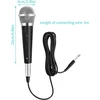 Laidinis mikrofonas su 3 m kabeliu, xlr į jack 6.5 mm, dinaminis nešiojamas vokalinis mikrofonas, dinaminis rankinis mikrofonas su kardioidine charakteristika karaoke vestuvių dj vakarėliui (a)