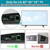 Laikiklis Dinghosen televizoriaus stovo pagrindas, skirtas lg tv kojelių pakeitimui 49 59 55 colių televizorių atsarginės kojelės, skirtos 55un7300aud 55um6910puc 55um7300aue lg tv stovas su varžtais