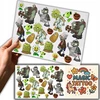 Laikinos tatuiruotės vaikams Plants vs Zombies